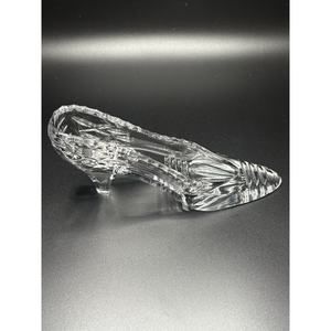 Godinger 1349 Crystal Slipper Paperweight/Trinket Dish